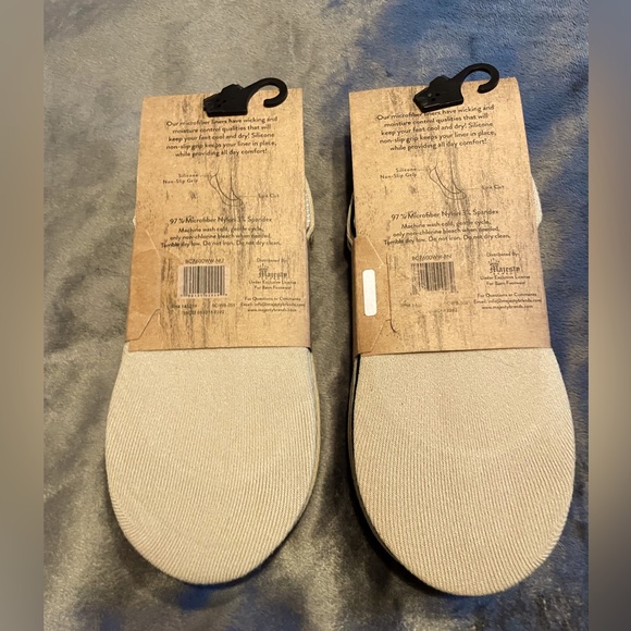 b.o.c Born Concept Ladies Microfiber Liners Lot of 2- 6 Packs Size 4-10 Blk-Tan - Picture 2 of 7